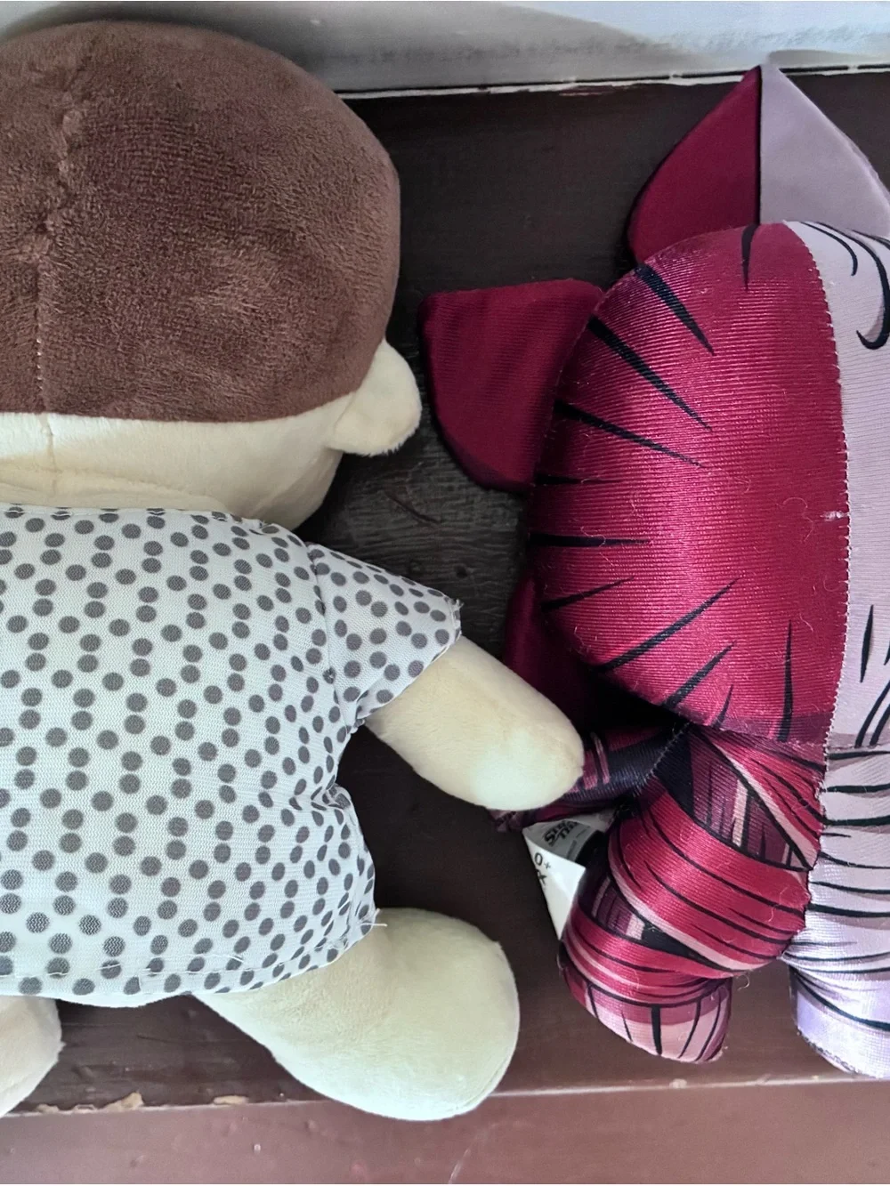 Stranger Things Eleven and demagorgan plush